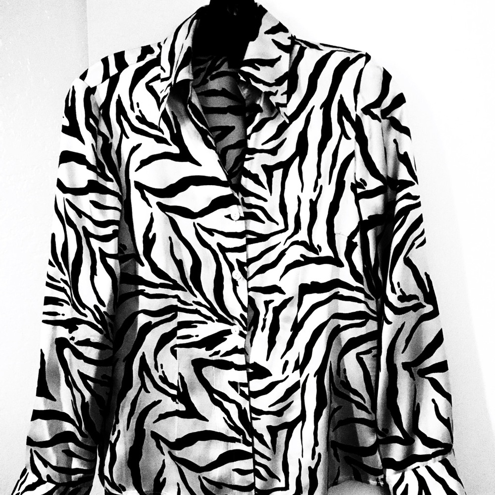 Tesori Blouse 100% Silk Size XS